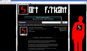 sort firkant